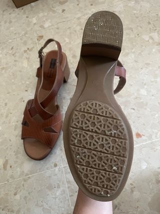 Sandalias Via Dos Collection Marrones