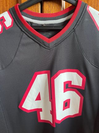 Camiseta Fútbol Americano 46 Tenth Gris Talla S