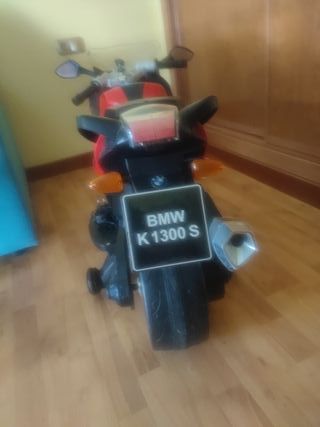 Moto Eléctrica BMW Niño 7 Años Luces Sonido