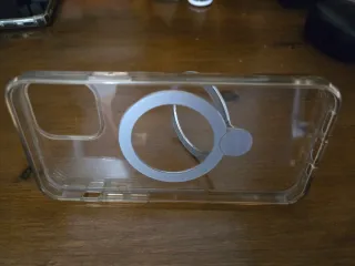 Funda magnética IPhone 12 / 12 Pro Transparente