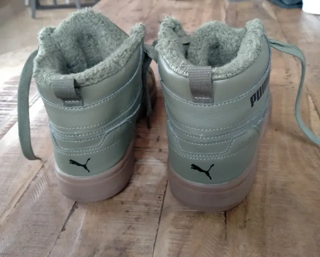 Deportivas Puma 38 verde militar