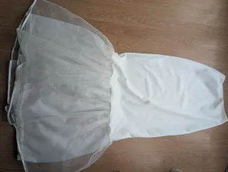 Cancán Novia Tul Blanco Talla Única vertize gala