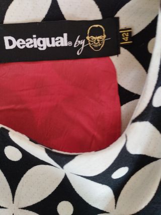 Vestido Desigual Negro y Blanco