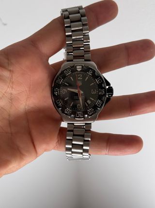 TAG Heuer Formula 1 Negro/Plata