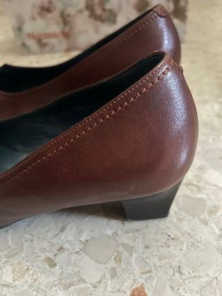 Sandalias Corte Inglés Marrón Talla 38