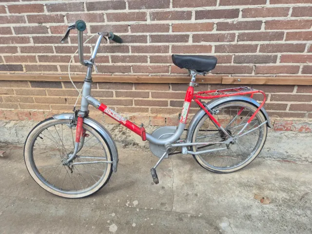 Bicicleta Plegable gac Roja