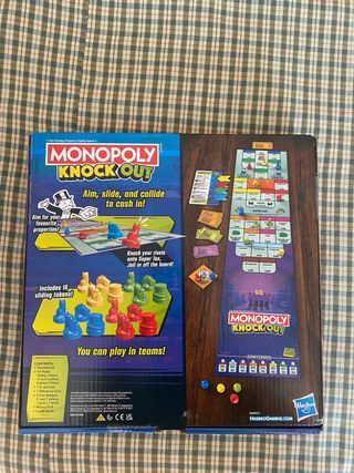 Monopoly Knock Out Juego de Mesa