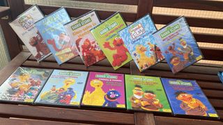 12 DVDs Barrio Sésamo Infantiles (Español)