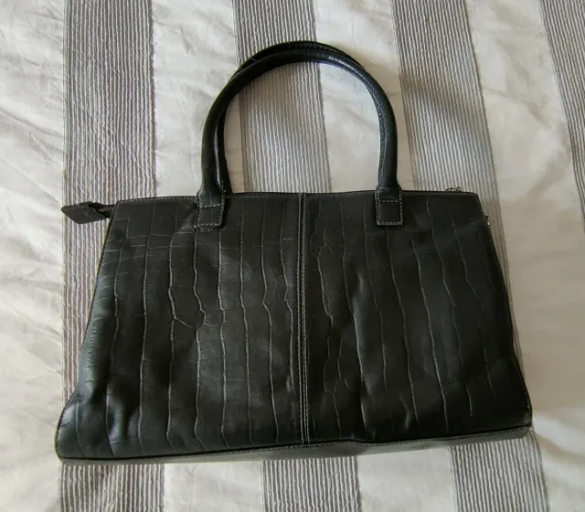 Bolso Piel Negro Elio Berhanyer