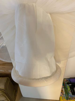 can can  Ma-vi-mar blanco niña fallera 