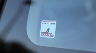 2 x Autocolantes Alarme para Vidro Carro Pegatinas