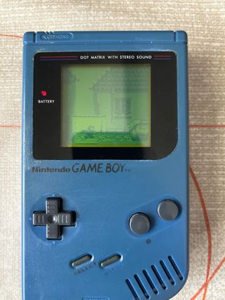 Nintendo Game Boy Azul + Juego Pinocho