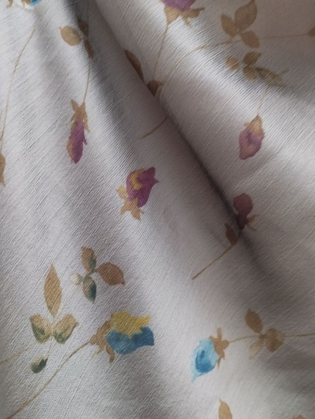 Vestido lencero estampado