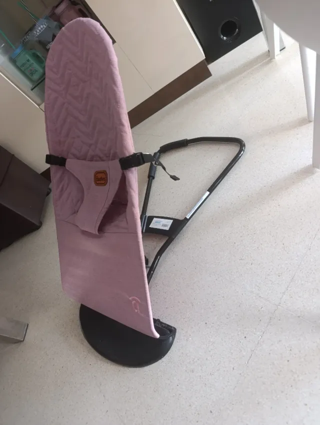 Hamaca bebé rosa asalvo