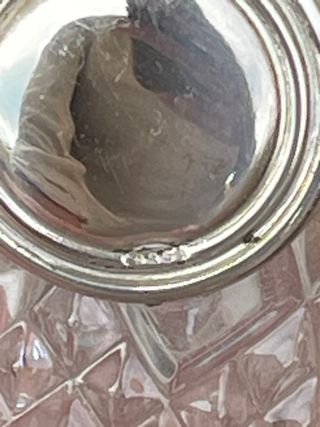 Set 6 Bicchierini Liquore Boemia Argento 925