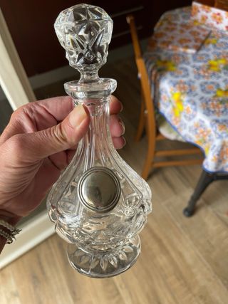 Set 6 Bicchierini Liquore Boemia Argento 925