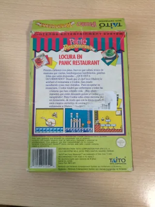 Panic restaurant Nintendo nes