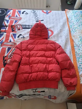 Anorak RG Plumas Rojo