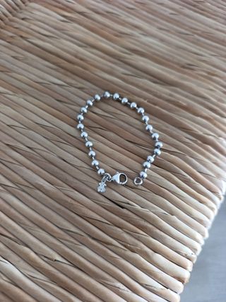 Pulsera Tous Plata Bolitas Oso