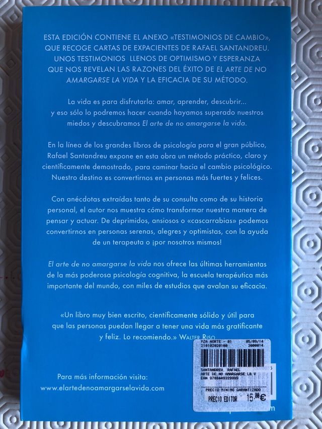 El arte de no amargarse la vida