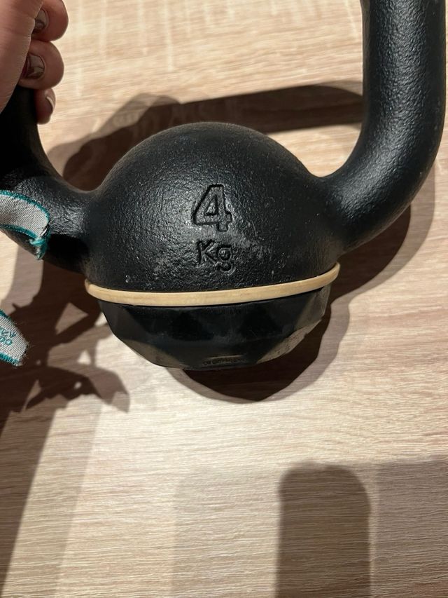 Pesa Rusa 4kg Hierro Fundido