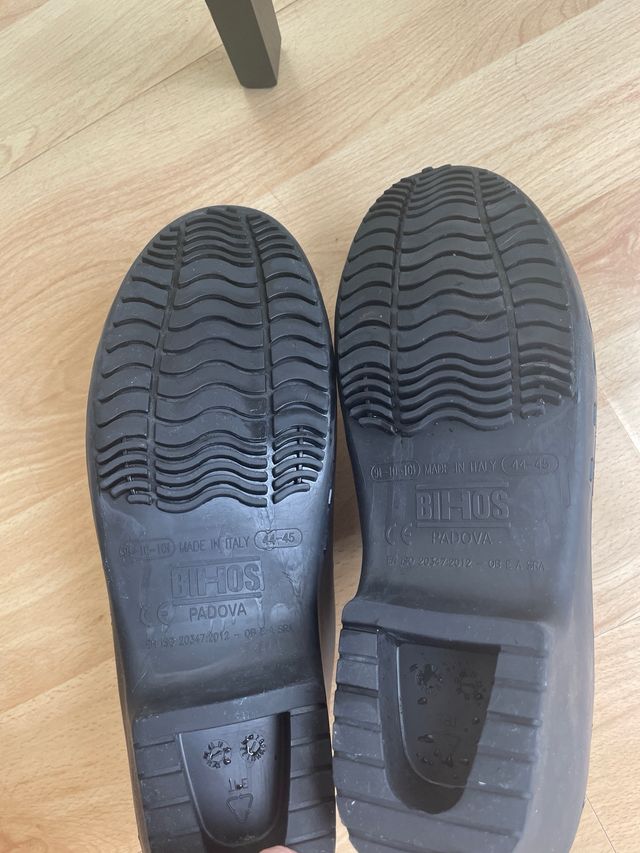 Zueco Sanitario Calzuro Negro Talla 44-45