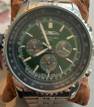 Orologio da uomo Breitling Navitimer 45mm verde