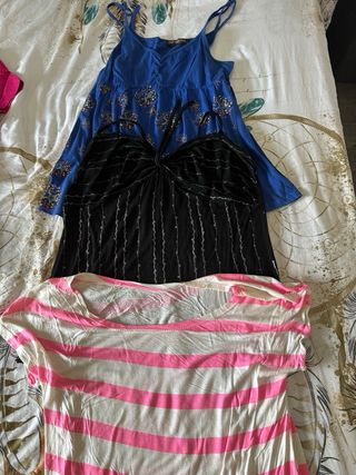 Lote 6 Camisetas Mujer Talla L