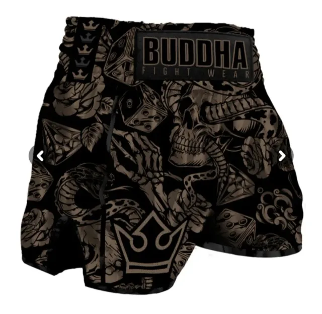 Pantalones Muay Thai Buddha Adulto Kick boxing