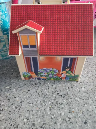 Casa Playmobil con accesorios