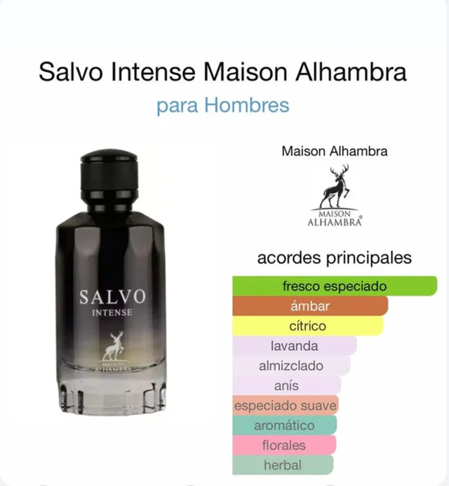 SALVO INTENSE - MAISON ALHAMBRA - HOMBRE