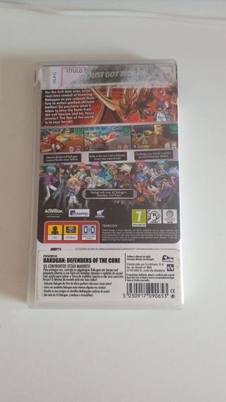 Bakugan Defenders of the Core PSP