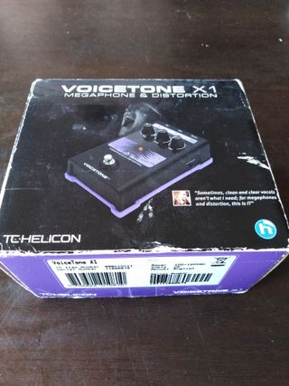 TC Helicon VoiceTone X1 Megaphone & Distortion