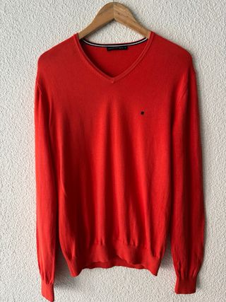 Jersey pico naranja Purificación García Talla M