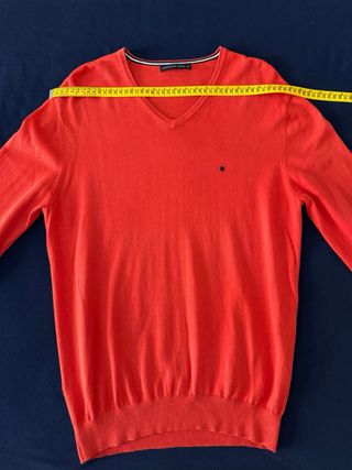 Jersey pico naranja Purificación García Talla M