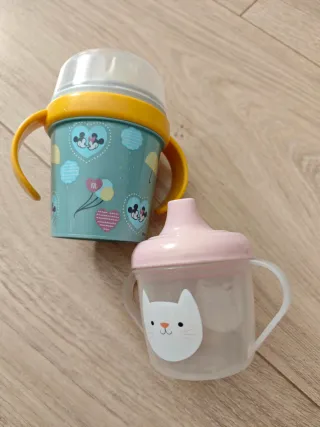 Set utensilios comida Bebé. Plato, cubiertos nuevo