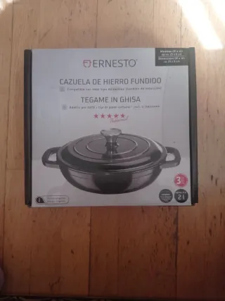 Cazuela Hierro Fundido Ernesto 25cm