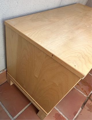 Mueble archivador de madera