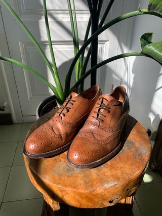 Zapatos Oxford Hombre Marrones
