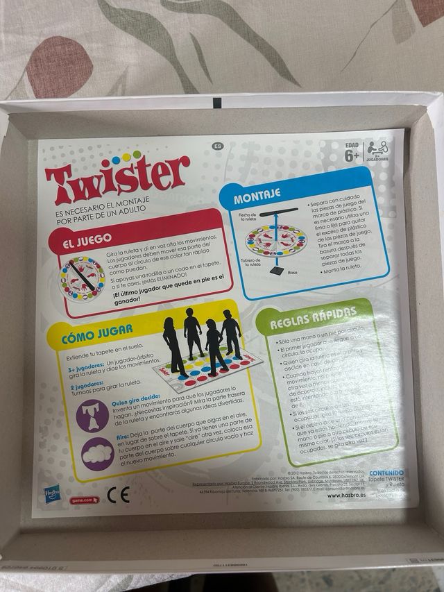 Juego Twister Hasbro