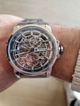 Reloj Aborni Militar Esqueleto Automático