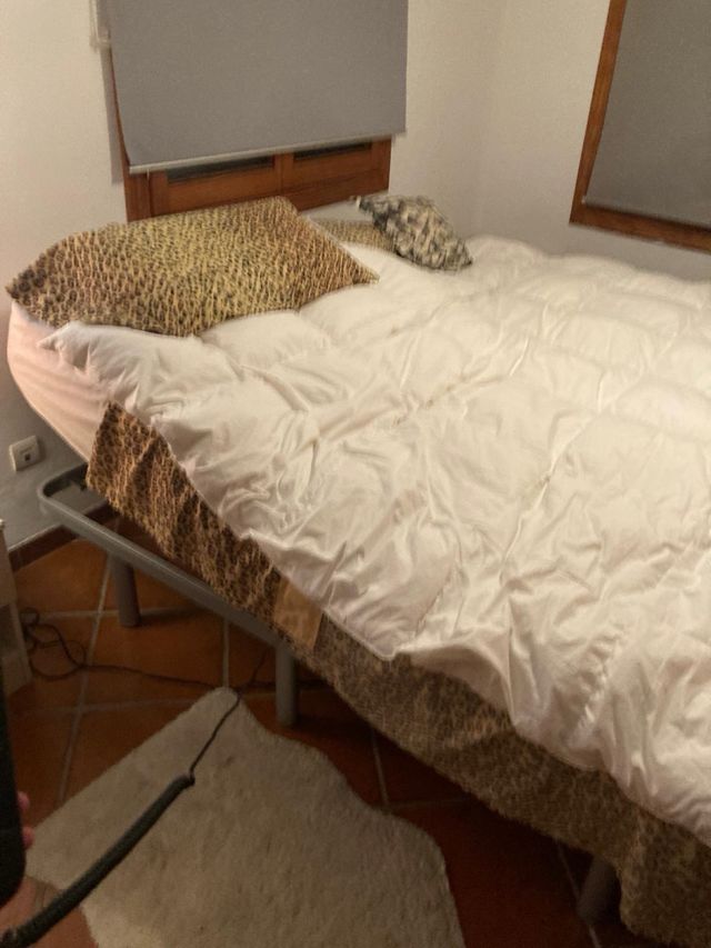 Cama motorizada 105cm X2