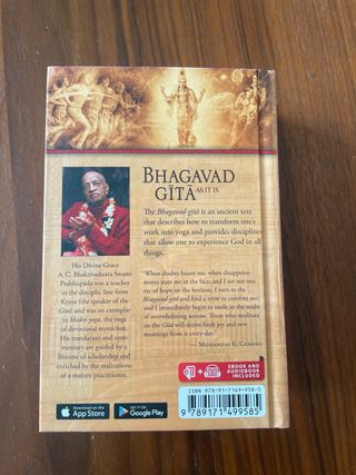 Bhagavad-Gita As It Is (Compact Edition 6 x 4 in)