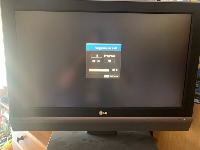 Televisión LG Negra