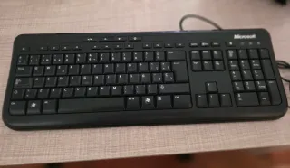 Teclado Microsoft USB Negro