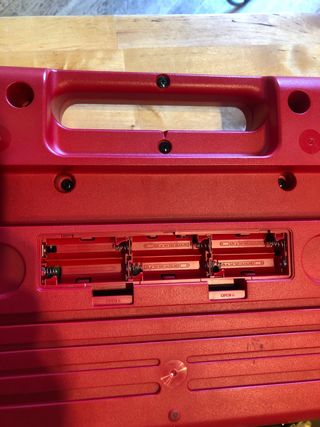 Teclado Casio Rojo con pedal. Casiotone CT-S200