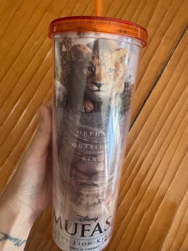 Vaso Mufasa El Rey León de cines
