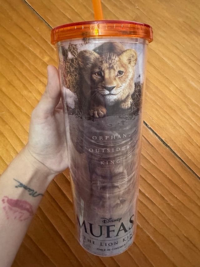 Vaso Mufasa El Rey León de cines