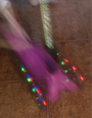 Patinete infantil 3 ruedas rosa. 