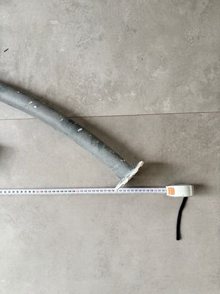 Baranda de hierro curva